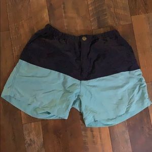 XL Chubbies swim shorts in two shades of blue